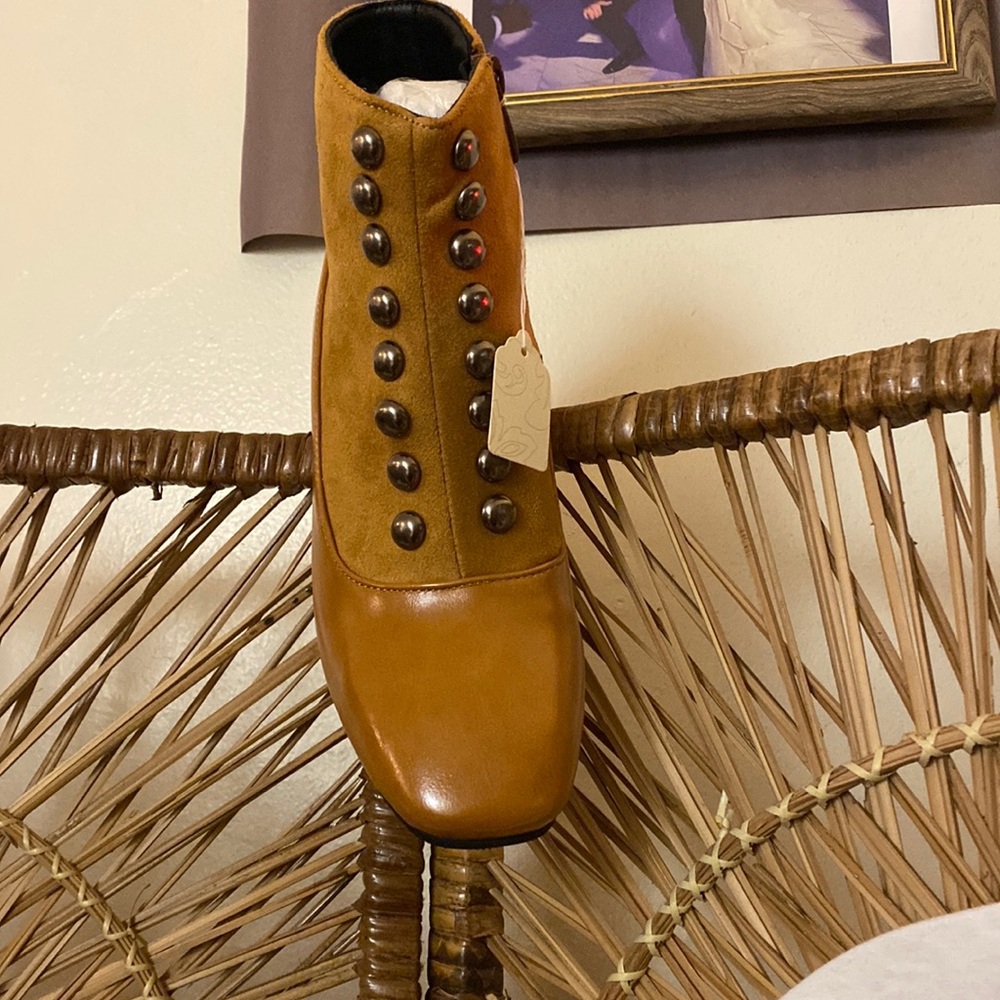 Studded Detail Chunky Boot